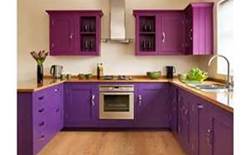 Vibrantly coloured kitchen