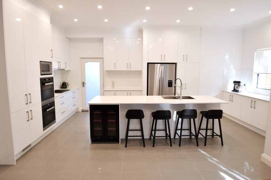 Custom designed cabinets